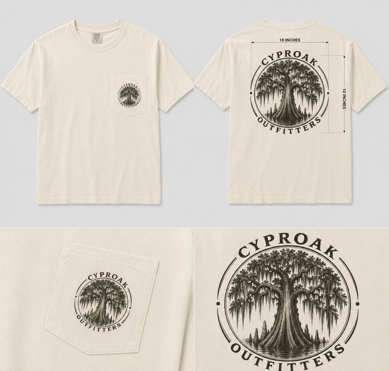 Cyproak Cream Tee